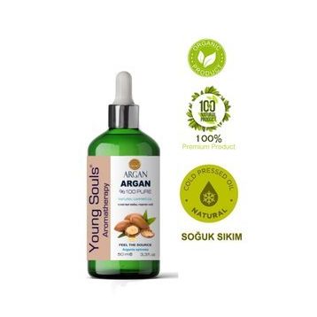 Young Souls Aromaterapi 50 ml Argan Organik Bitkisel Sabit Yağ