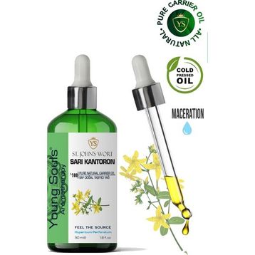 Young Souls Aromaterapi 50 ml Sarı Kantaron Bitkisel Sabit Yağ