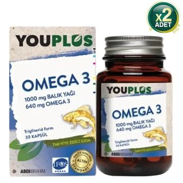 YouPlus Omega-3 30 Kapsül
