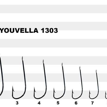 Youvella 1303 No:6 100'lü Kore Olta İğnesi