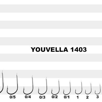 Youvella 1403 No:1-0 100'lü Olta İğnesi