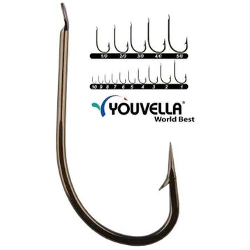 Youvella Kore 100'lü NO:5 Olta İğnesi