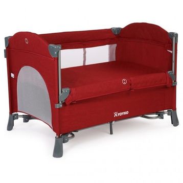 Yoyko Exclusive Comfort 8'in 1 70 x 110 cm Bordo Oyun Parkı Yatak