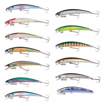 Yozuri Crystal Minnow Suspending Sahte Balığı
