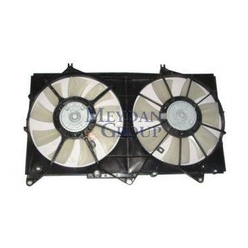 Ypc Toyota Camry 01/04 9+7 Çiftli Kanat Radyatör ve Klima Fan Davlumbazı