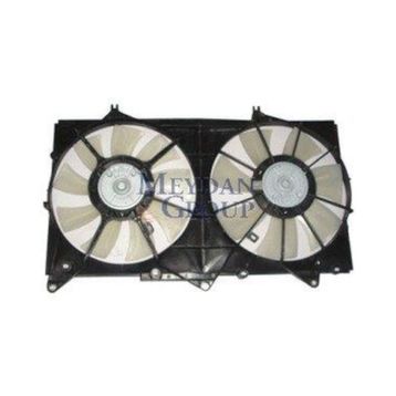 Ypc Toyota Camry 01/04 9+7 Çiftli Kanat Radyatör ve Klima Fan Davlumbazı