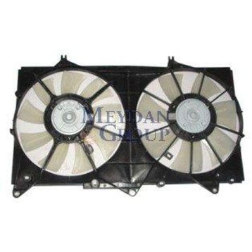 Ypc Toyota Camry 01/04 9+7 Çiftli Kanat Radyatör ve Klima Fan Davlumbazı