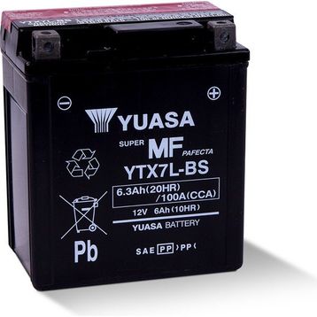 Yuasa Honda CBF600 03-07 Yuasa YTX7L-BS Akü