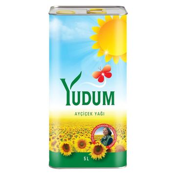 Yudum 5 lt Teneke Ayçiçek Yağı