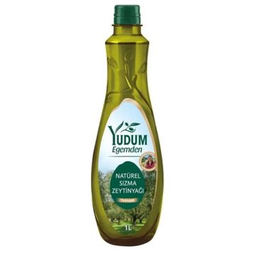 Yudum Egemden 1 lt Naturel Sızma Yumuşak Lezzet Zeytinyağı