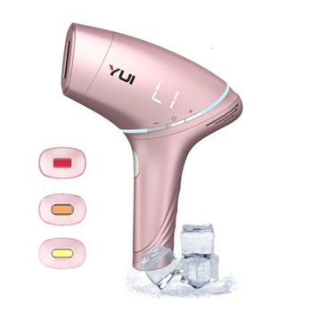 Yui IPLV15 Pro Rose Gold Otomatik ve Manuel Buz Lazer Epilasyon Cihazı