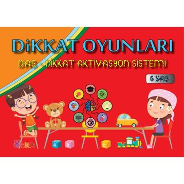 Yuka Kids Dikkat Oyunları 6 Yaş Dikkat Aktivasyon Sistemi