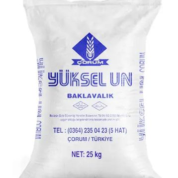 Yüksel Un 25 kg Baklavalık Buğday Unu