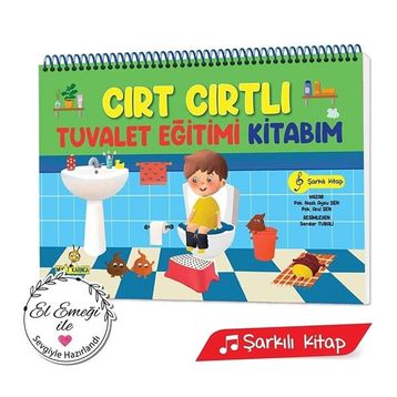 Yükselen Zeka Cırt Cırtlı Tuvalet Eğitimi Kitabım