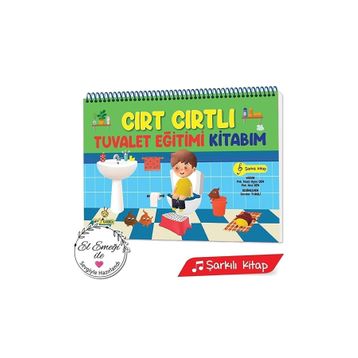 Yükselen Zeka Cırt Cırtlı Tuvalet Eğitimi Kitabım