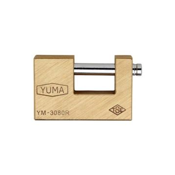 Yuma YM-3080R 80 mm Kayar Milli Asma Kilit