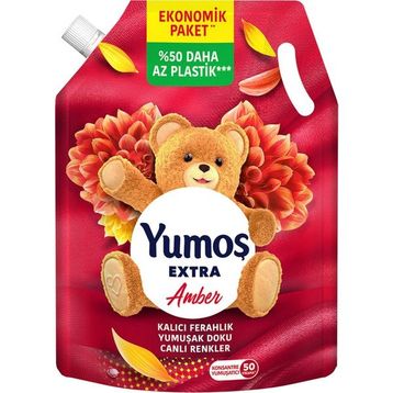 Yumoş Extra Pouch Amber 1200 ml Çamaşır Yumuşatıcı