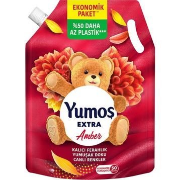Yumoş Extra Pouch Amber 1200 ml Çamaşır Yumuşatıcı