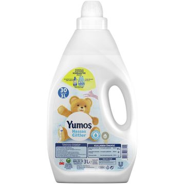 Yumos Hassas Ciltler 3 lt Çamaşır Yumuşatıcı