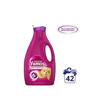 Yumoş Renkli Giysiler İçin 2520 ml Sıvı Bakım Çamaşır Deterjanı