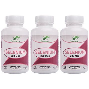 Yurdavit Selenium 200 mcg 120 Tablet