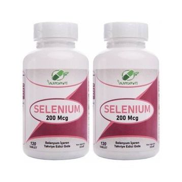 Yurdavit Selenium 200 mcg 120 Tablet