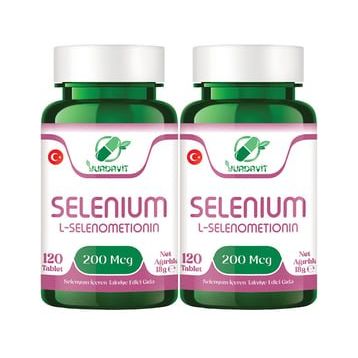 Yurdavit Selenium 200 mcg 120 Tablet