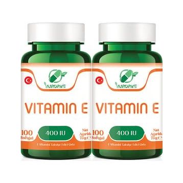 Yurdavit Vitamin E 400 IU 100 Kapsül