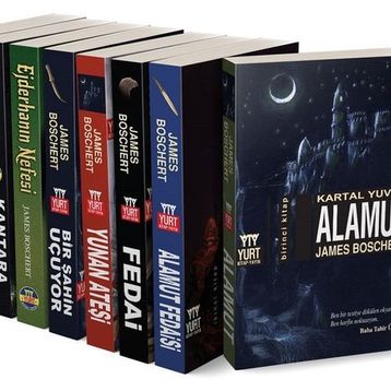 Yurt Kitap Yayın Alamut Serisi Set - 8 Kitap Takım James Boschert