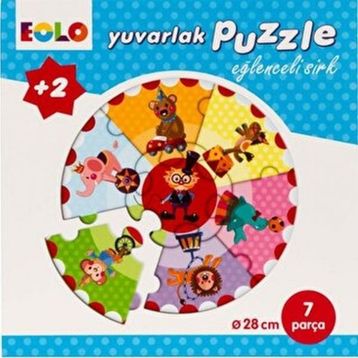Yuvarlak Puzzle - Eğlenceli Sirk - Şeref Kalaycı