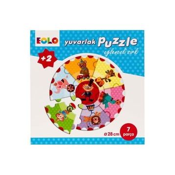 Yuvarlak Puzzle - Eğlenceli Sirk - Şeref Kalaycı