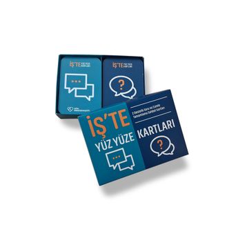 Yüz Yüze Kartları 2 Destelik Soru ve Cümle Tamamlama Sohbet Kartları - Remzi Kitabevi