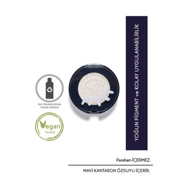 Yves Rocher 27 Metalik Beyaz Tekli Far