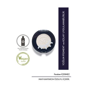 Yves Rocher 27 Metalik Beyaz Tekli Far