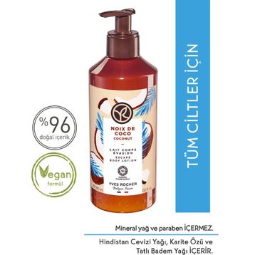 Yves Rocher 390 ml Canlandırıcı Mango Kişniş Nemlendirici Vücut Losyonu