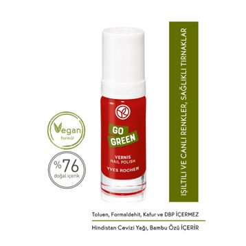 Yves Rocher Go Green 23 Kırmızı 5 ml Oje