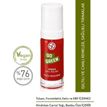 Yves Rocher Go Green 23 Kırmızı 5 ml Oje