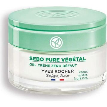 Yves Rocher Karma ve Yağlı Ciltler İçin Çinko Salisilik Asit 50 ml Sebo Pure Vegetal Jel Krem