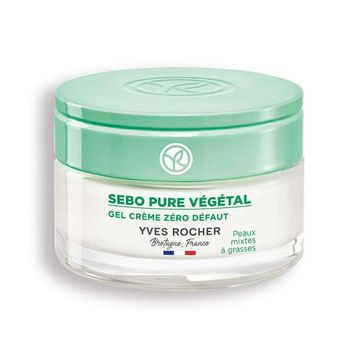 Yves Rocher Karma ve Yağlı Ciltler İçin Çinko Salisilik Asit 50 ml Sebo Pure Vegetal Jel Krem