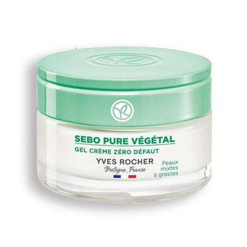 Yves Rocher Karma ve Yağlı Ciltler İçin Çinko Salisilik Asit 50 ml Sebo Pure Vegetal Jel Krem