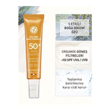 Yves Rocher Solaire Peau Parfaite SPF50+ 40 ML Yüz Güneş Kremi