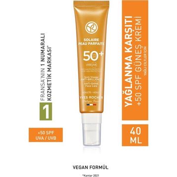 Yves Rocher Solaire Peau Parfaite SPF50+ 40 ML Yüz Güneş Kremi