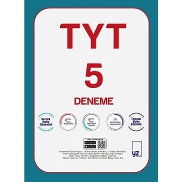 YZ Yayınları TYT 5 Deneme Sınavı