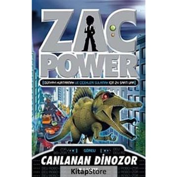 ZAC POWER - CANLANAN DINOZOR - H. I. LARRY