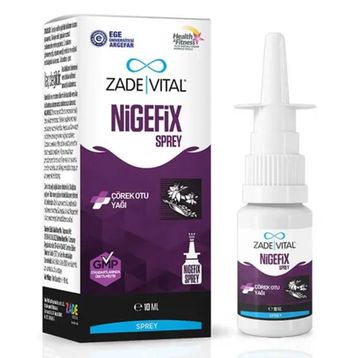 Zade Vital 10 ml Nigefix Çörek Otu Yağı İçeren Sprey