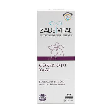 Zade Vital 200 cc Çörek Otu Yağı