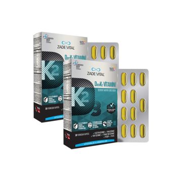 Zade Vital D3 K2 Vitamini 30 Kapsül