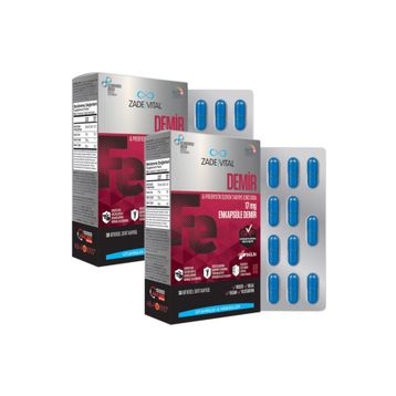Zade Vital Demir Prebiyotik 17 mg 2x30 Kapsül