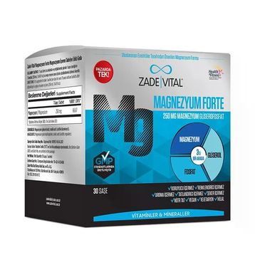 Zade Vital Magnezyum Forte 30 Saşe