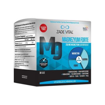 Zade Vital Magnezyum Forte 30 Saşe